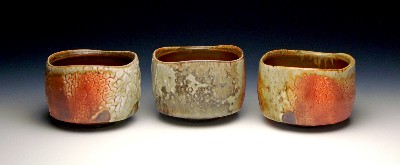Crackle Tea Bowls